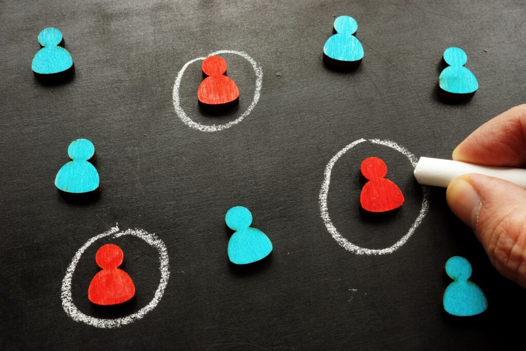 Identifying target audience